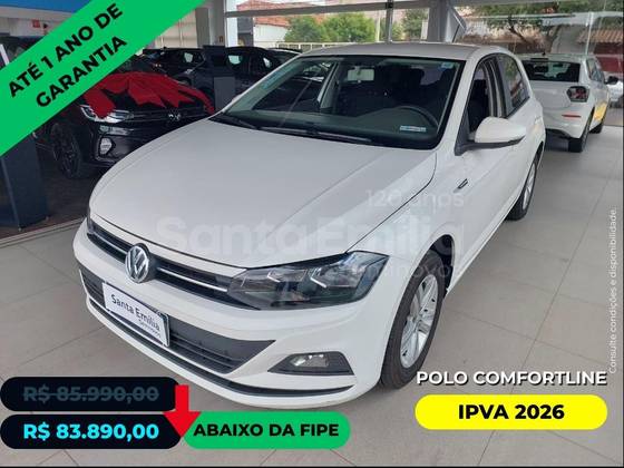 VOLKSWAGEN POLO 1.0 200 TSI COMFORTLINE AUTOMÁTICO